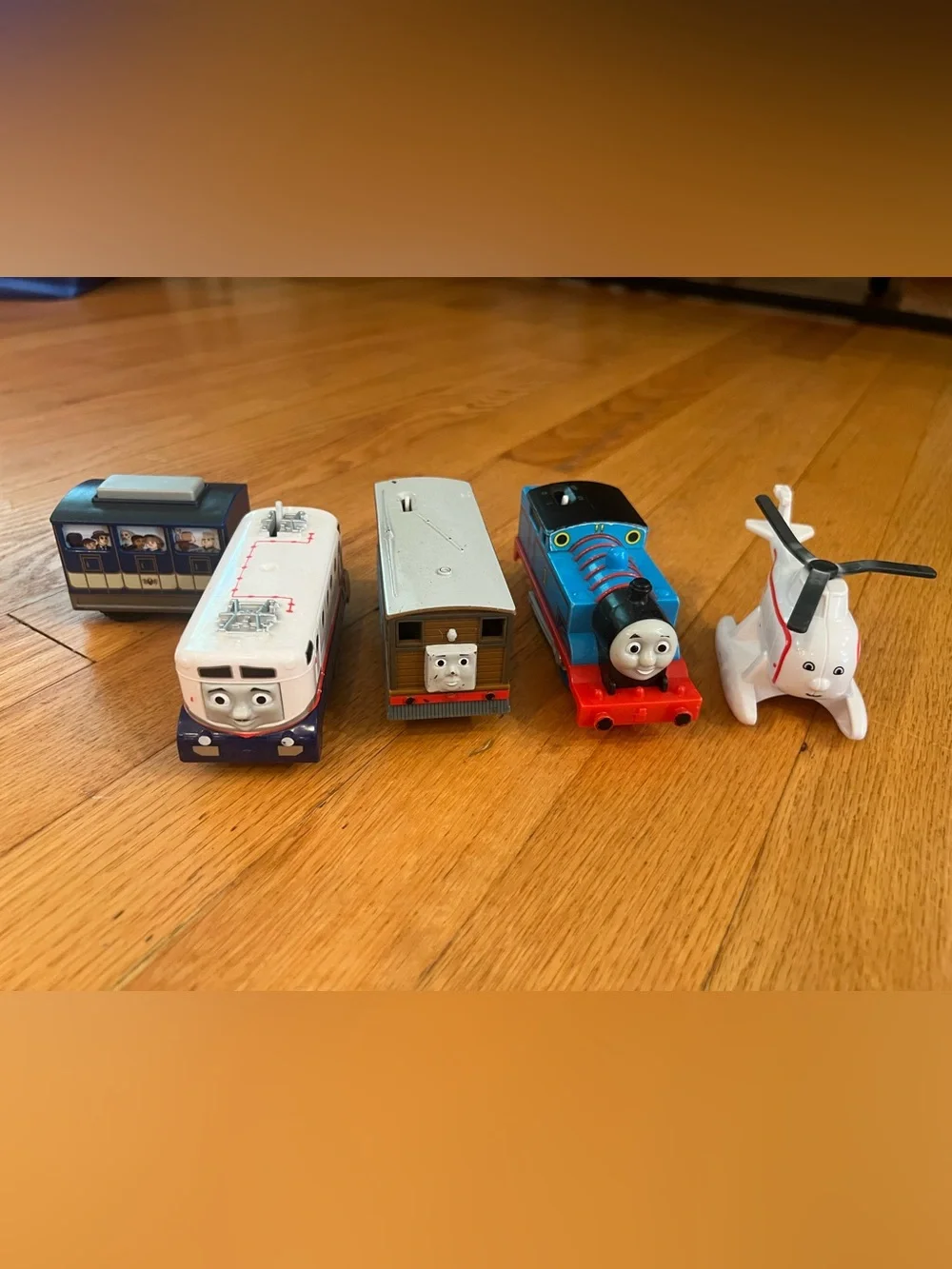 Thomas & Friends Ertl, Harold, Etienne, Thomas trackmaster Trains